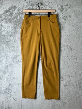Lululemon City Sleek 5‎ Pocket 7/8 Pant Spiced Bronze 6 Golf Career Work Office